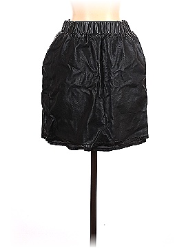 Maison Jules Faux Leather Skirt (view 1)