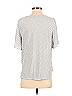 Ann Taylor LOFT Gray White Short Sleeve T-Shirt Size S - photo 2