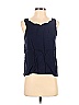 Assorted Brands Blue Sleeveless Blouse Size S - photo 1