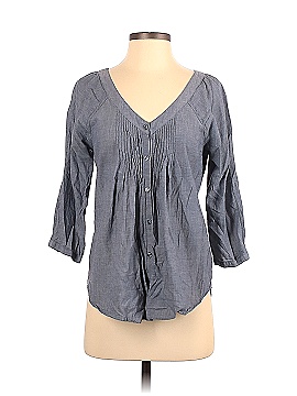 LC Lauren Conrad 3/4 Sleeve Blouse (view 1)