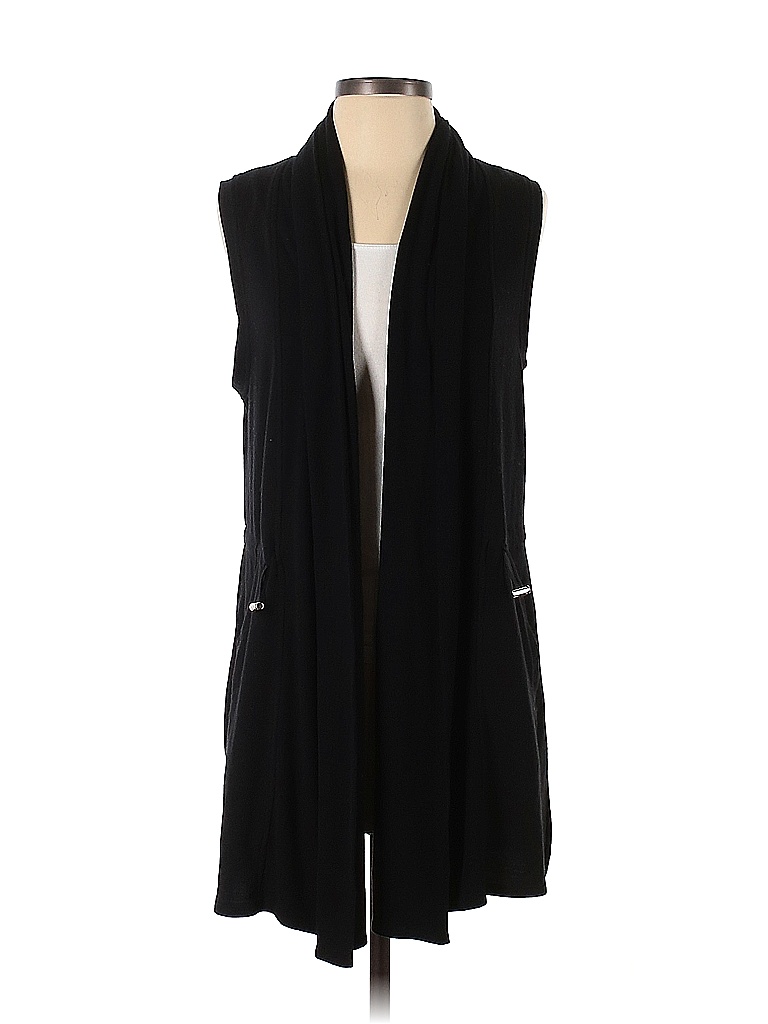 Cable & Gauge Solid Black Vest Size S 68 off thredUP