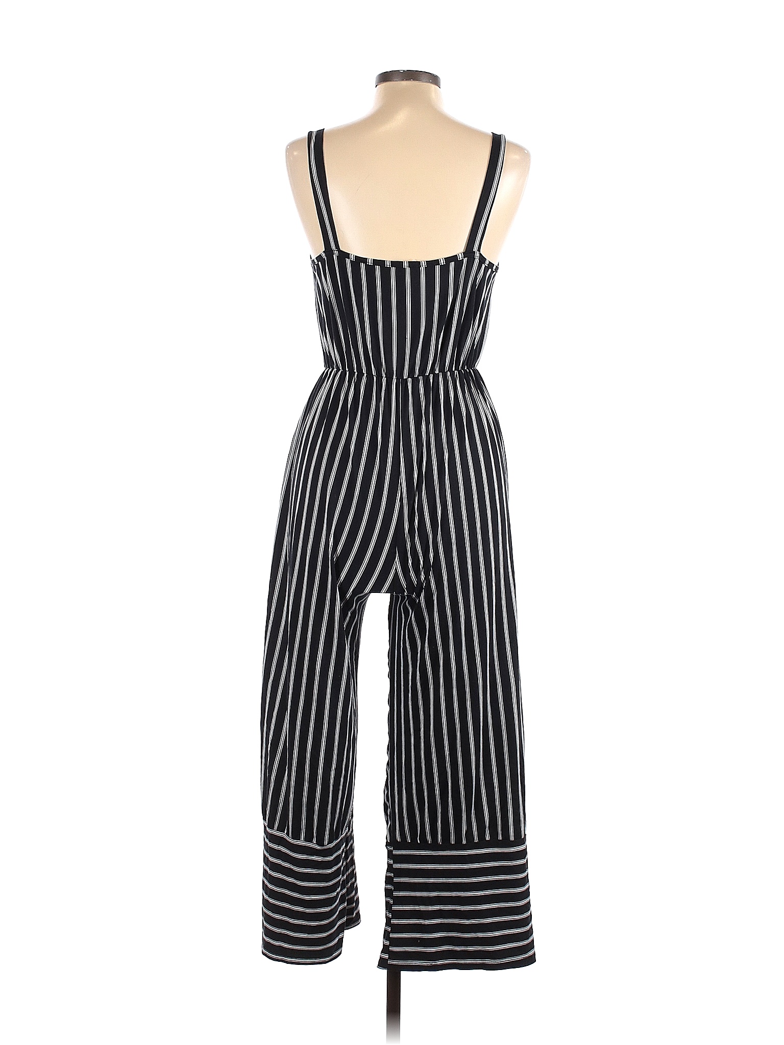 caution to the wind striped romper