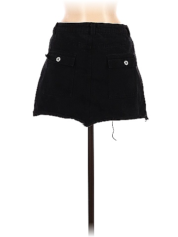 Sky and Sparrow Denim Skirt (view 2)