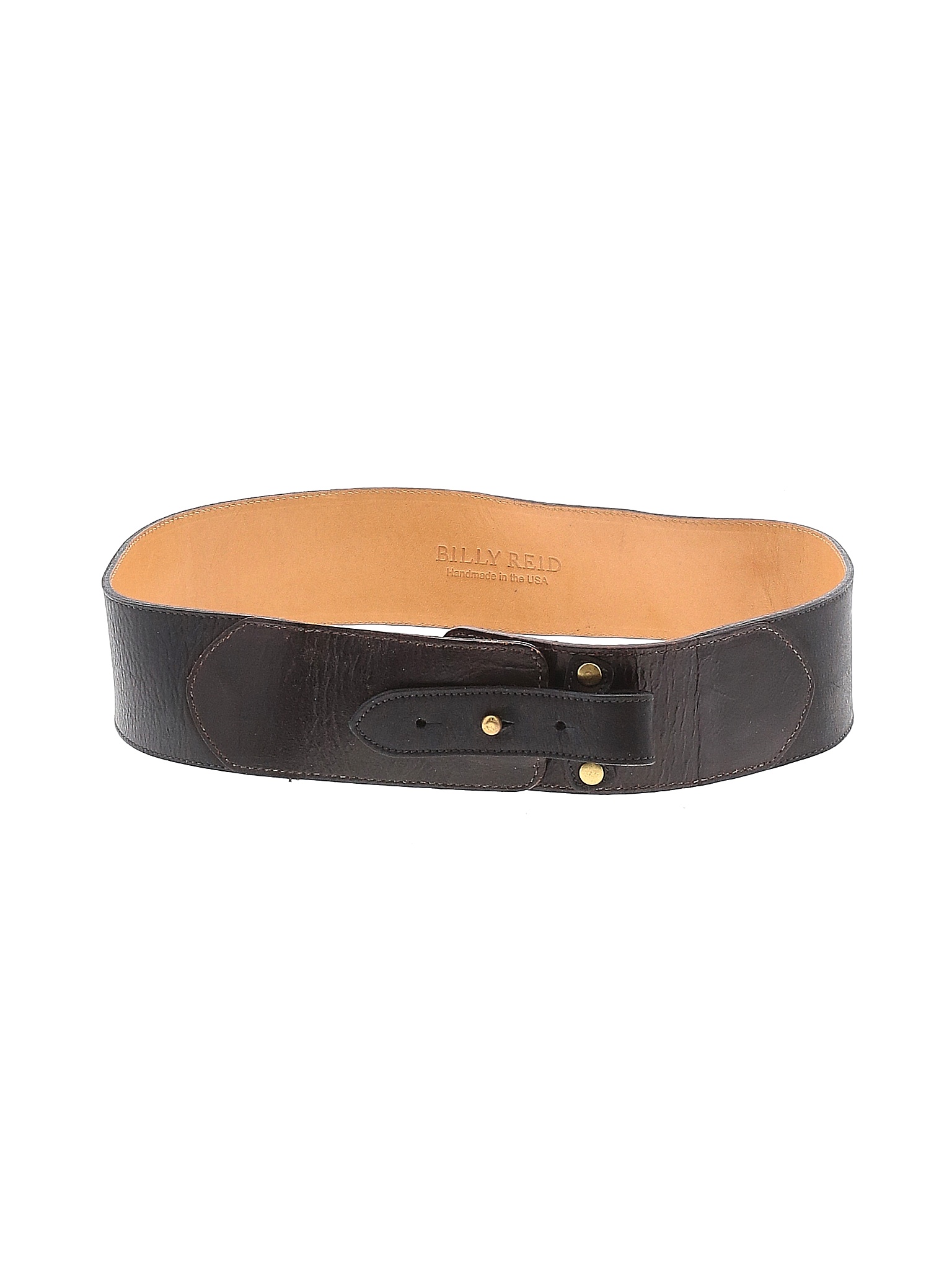 Billy Reid Solid Brown Black Leather Belt Size S 74 off ThredUp