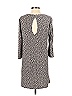 Mango Polka Dots Animal Print Gray Ivory Casual Dress Size 4 - photo 2