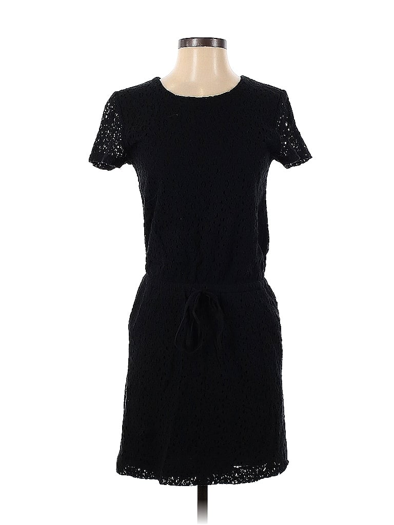 Lou & Grey Black Casual Dress Size XS - photo 1