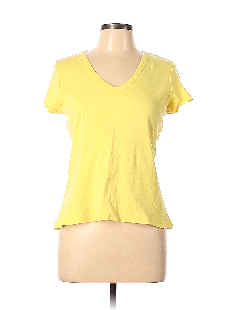 old-navy-100-cotton-solid-yellow-short-sleeve-t-shirt-size-l-42-off