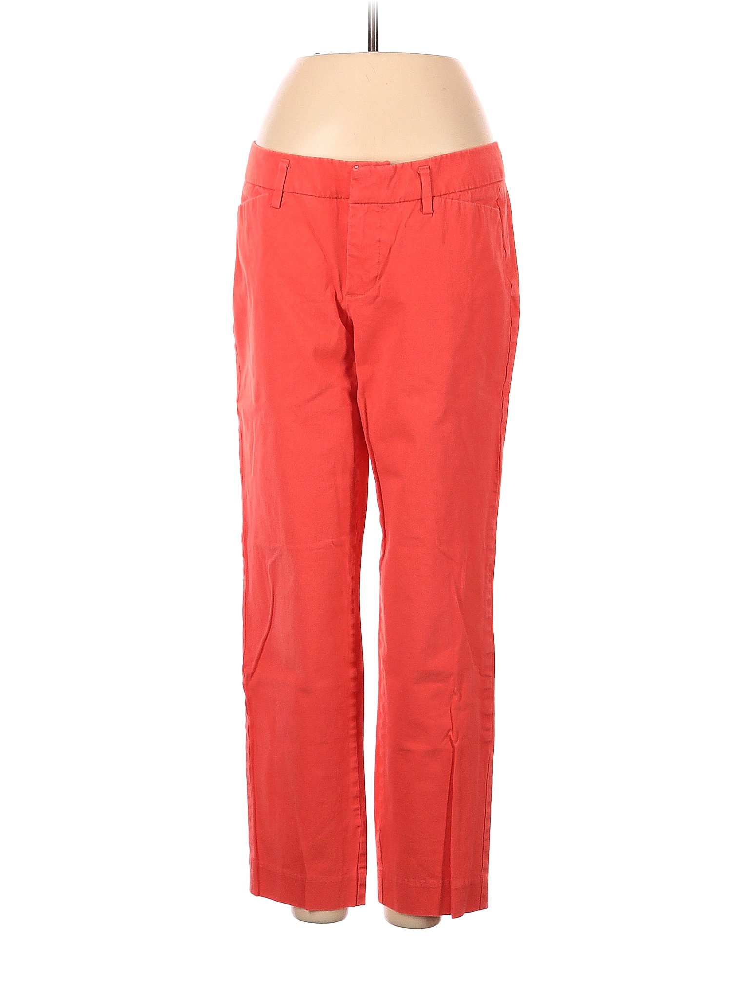 a.n.a. A New Approach Solid Orange Khakis Size 2 - 86% off | thredUP