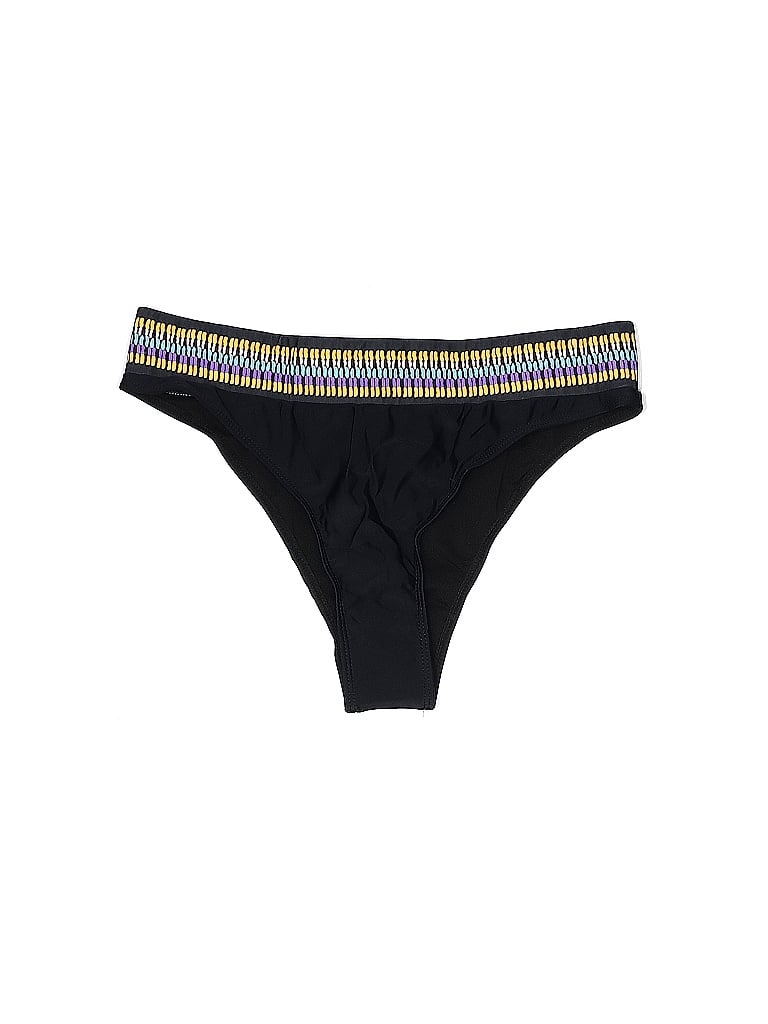Pre-owned Shein Swimsuit Bottoms In Black