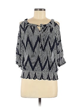 Iz Byer 3/4 Sleeve Blouse (view 1)