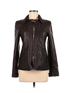 Giorgio Armani Leather Jacket (view 1)