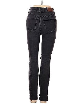 Madewell 9" High-Rise Skinny Jeans in Black Sea (view 2)