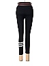 Lily Graphic Stripes Black Yoga Pants Size M - photo 2