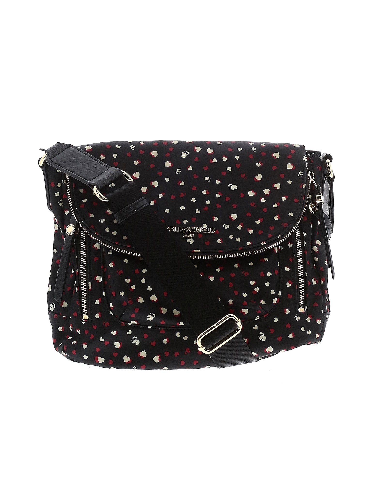 Karl Lagerfeld Paris Black Crossbody Bag One Size 70 off thredUP