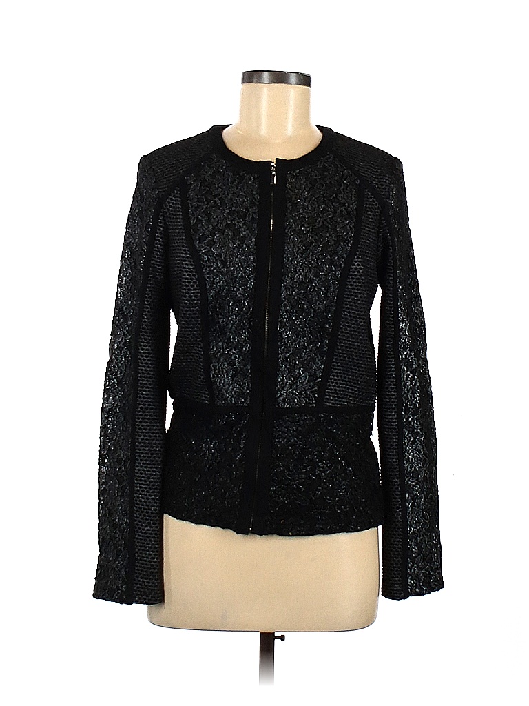 Cache Solid Black Jacket Size 8 - 86% off | thredUP