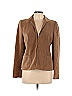 AKRIS Solid Colored Tan Jacket Size 10 - photo 1