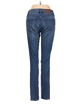 Madewell 8" Skinny Jeans in Sunnyside Wash (view 2)
