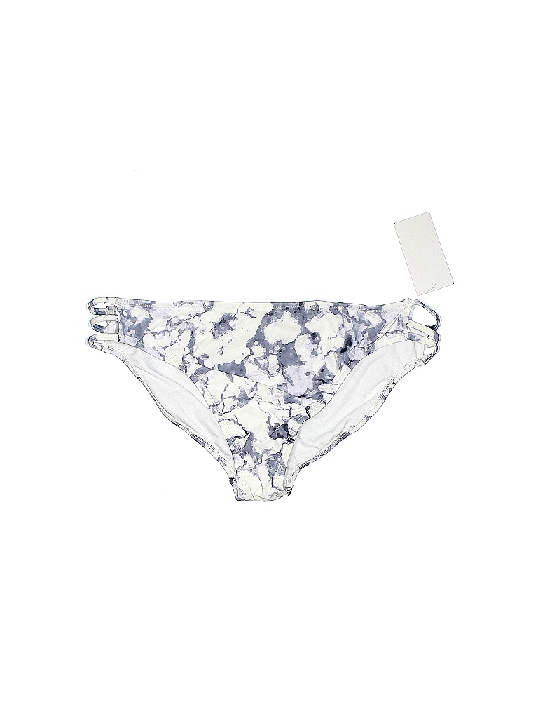 Swimsuits for all Floral White Swimsuit Bottoms Size 18 (Plus) 76