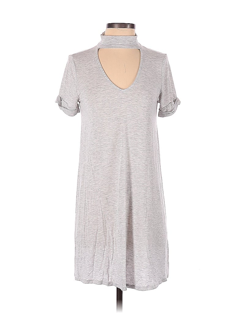 Pre-owned Everly Casual Dress In Gray