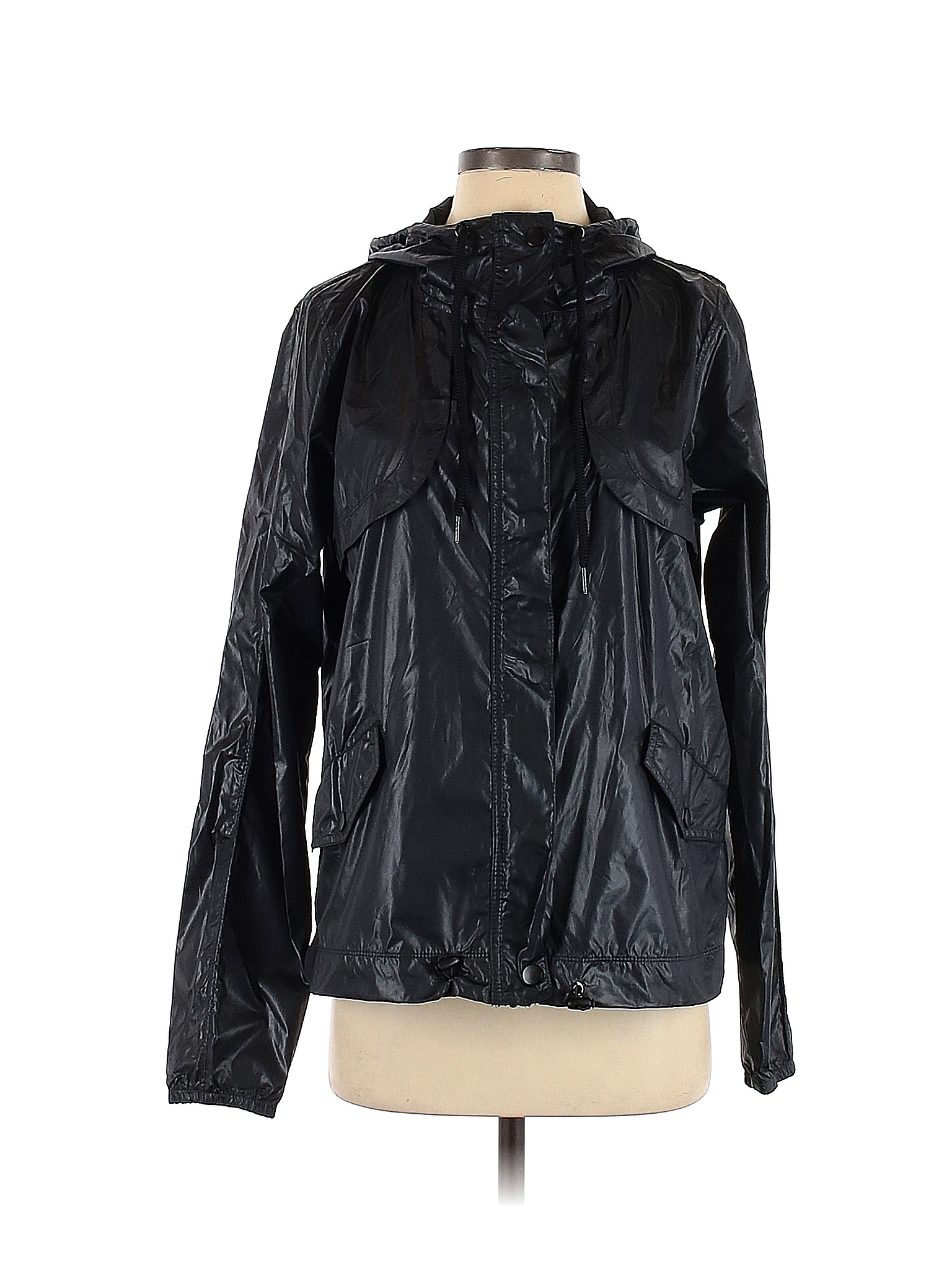 Layer 8 100% Polyester Black Jacket Size M - 81% off | thredUP