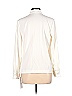 AMII Ivory Long Sleeve Blouse Size L - photo 2