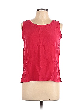 Oscar De La Renta Expressions Sleeveless Silk Top (view 1)
