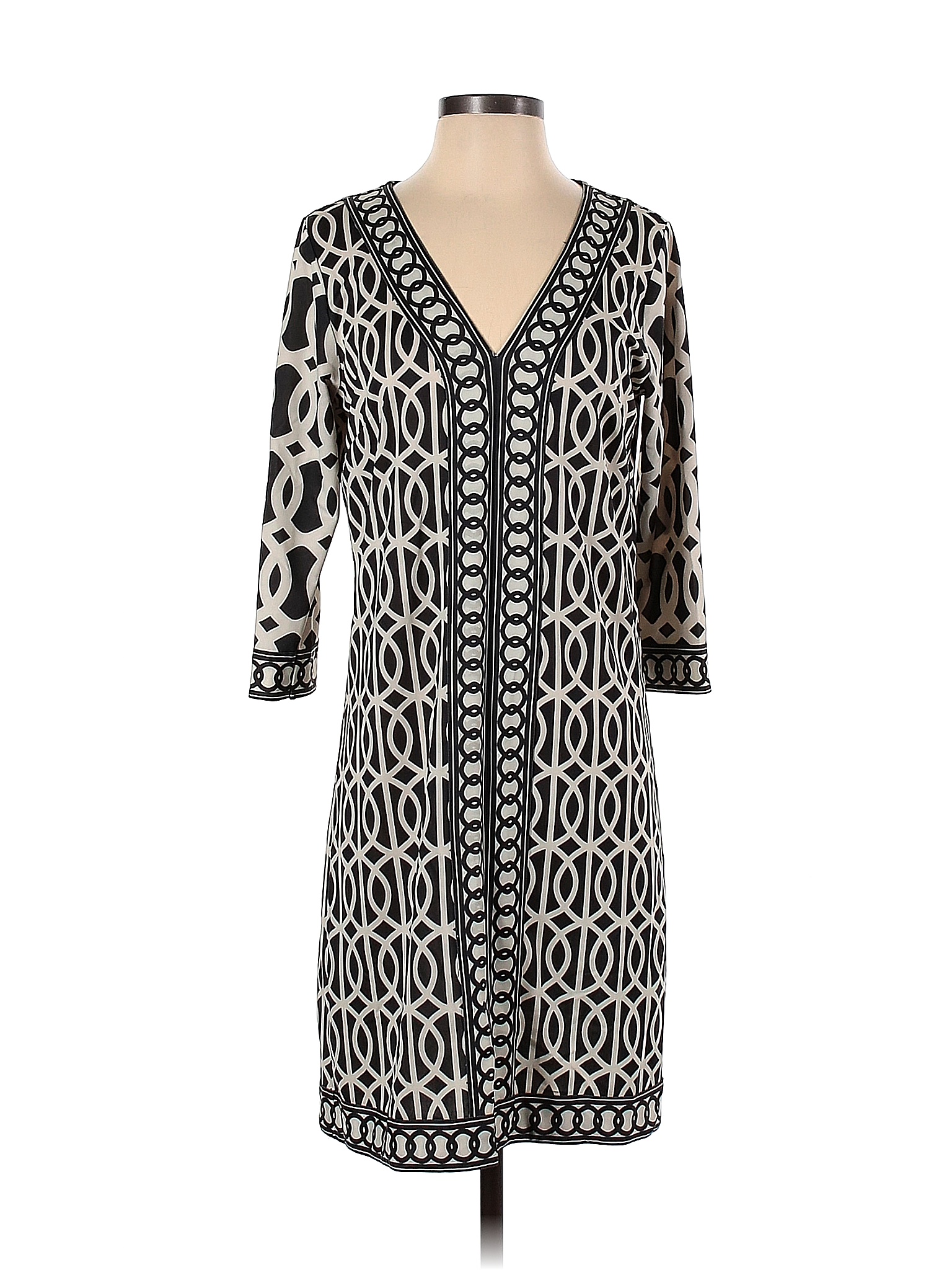 Gretchen Scott Designs Multi Color Black Casual Dress Size S - 85% off ...