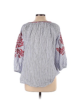 Solitaire 3/4 Sleeve Blouse (view 2)