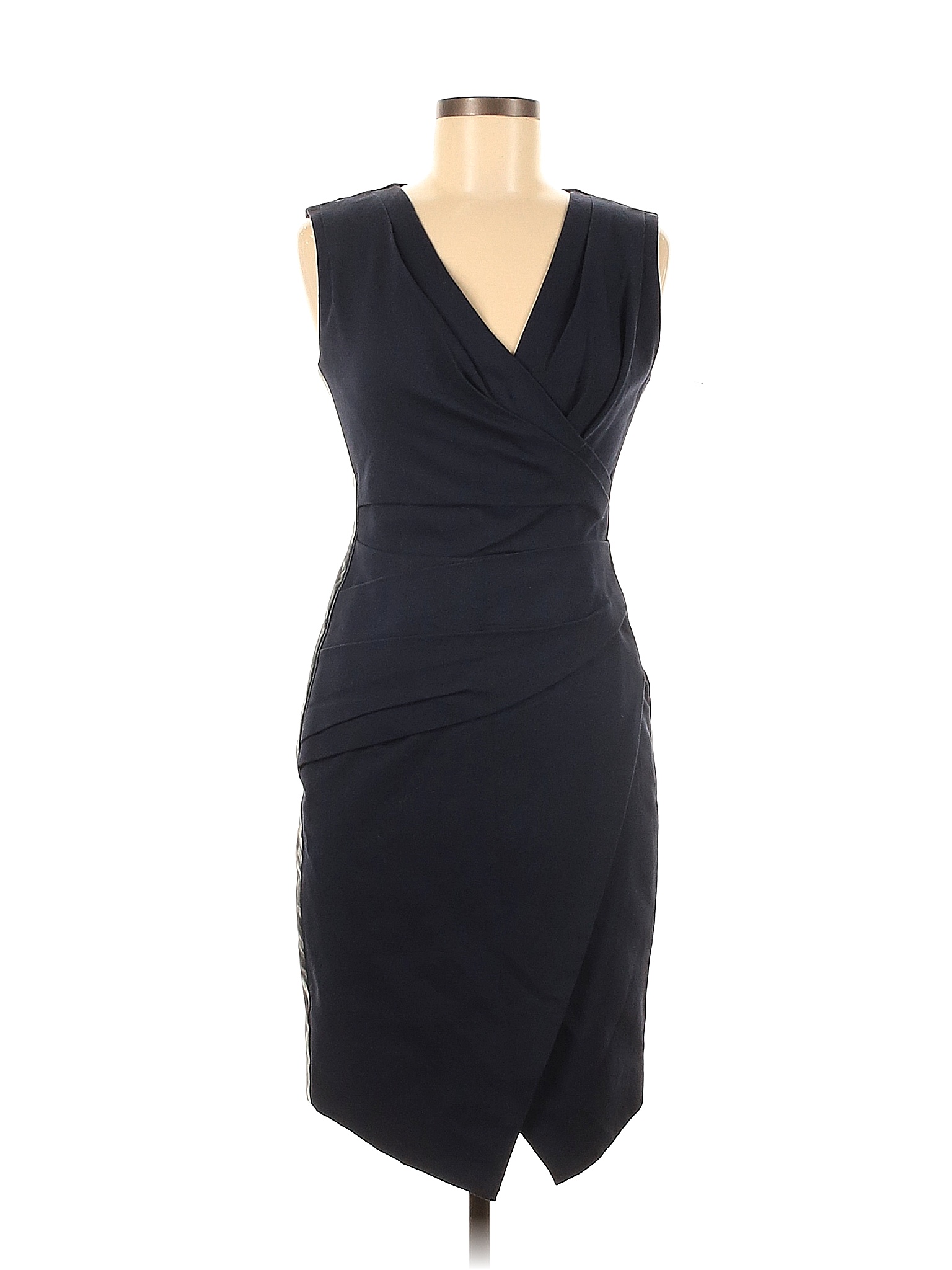 J. Mendel Black Blue Casual Dress Size 6 - 95% off | ThredUp