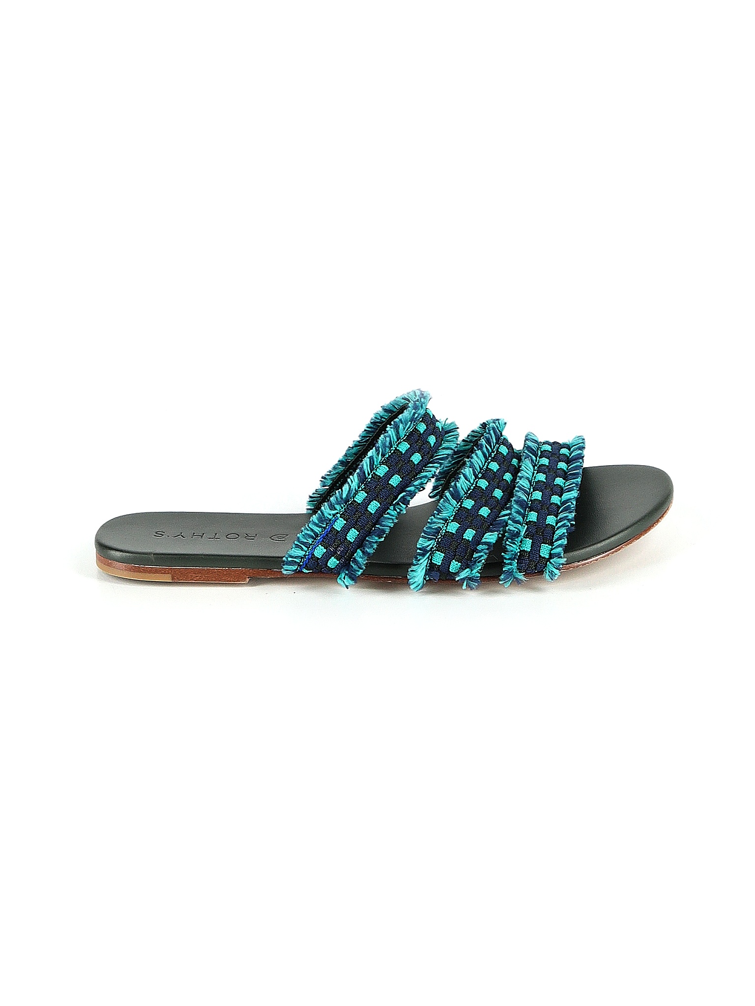 ROTHY'S Solid Blue Sandals Size 7 1/2 58 off thredUP