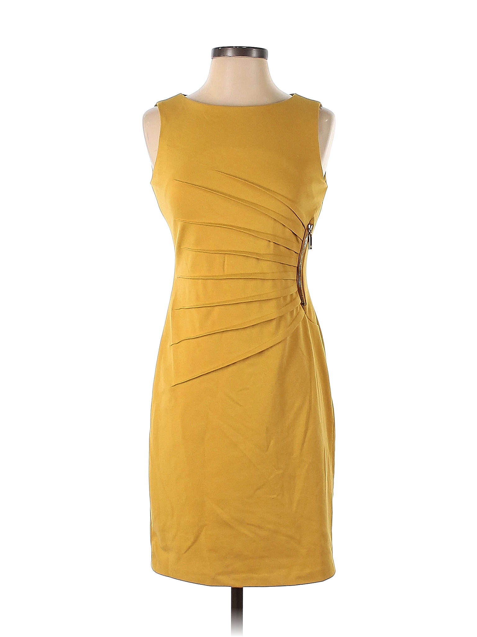 Ivanka Trump Solid Yellow Casual Dress Size 2 - 76% off | thredUP