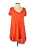 Frumos Orange Casual Dress Size S - photo 1