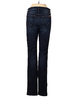 Versace 19.69 Abbigliamento Sportivo Jeans - Mid/Reg Rise Straight Leg Boyfriend: Gray Bottoms - Women's Size 27 - Dark Wash, thredUP