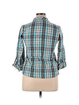 Delia's 3/4 Sleeve Button-Down Shirt (view 2)