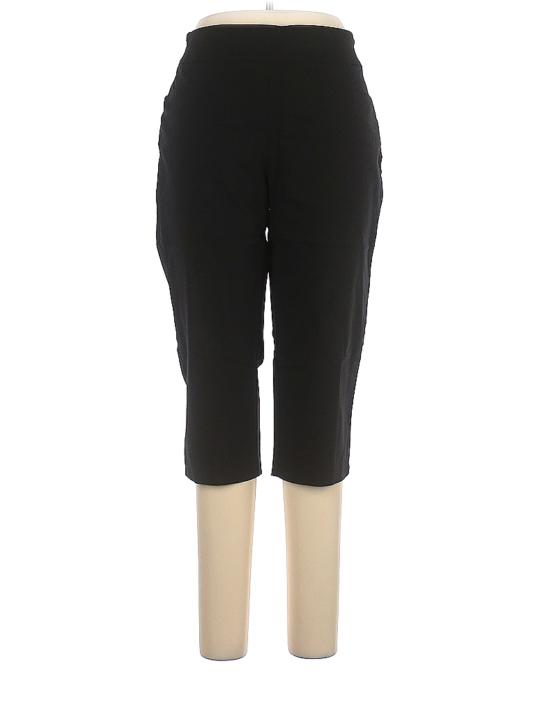 Terra & Sky Black Dress Pants Size 0X (Plus) - 53% off | thredUP