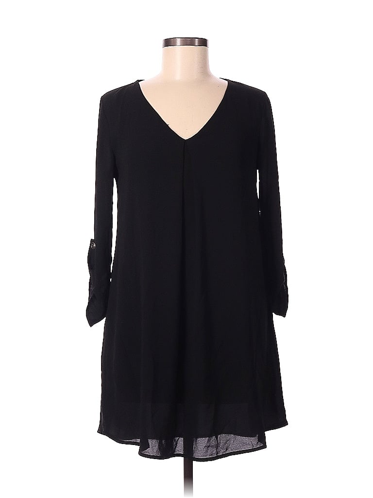 Pre-owned Lush Casual Dress In Black