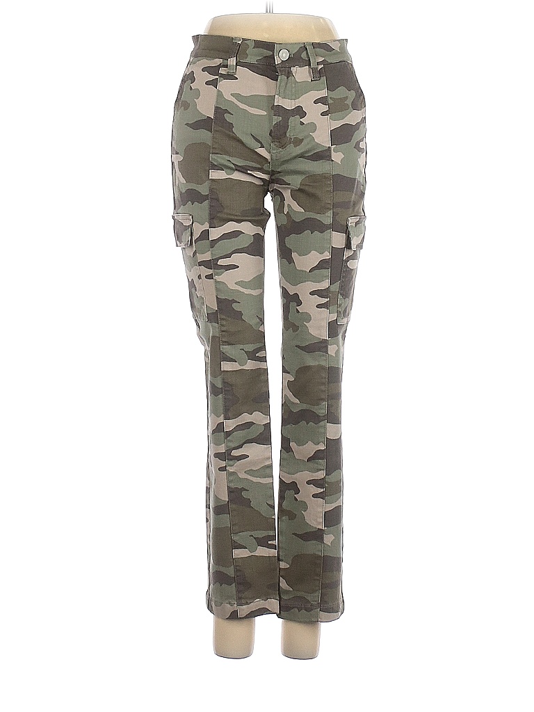 J.Crew Camo Green Cargo Pants 26 Waist - 85% off | thredUP