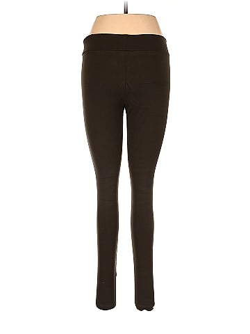 Matty M Solid Brown Leggings Size M - 82% off