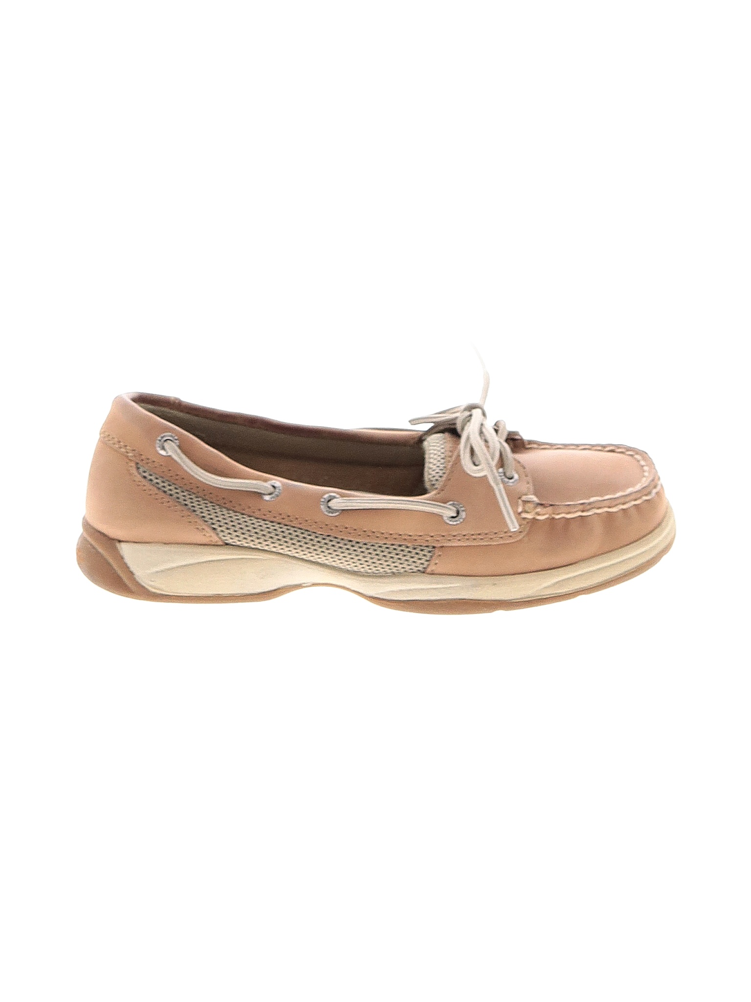 Sperry Top Sider Solid Tan Flats Size 5 1/2 67 off thredUP