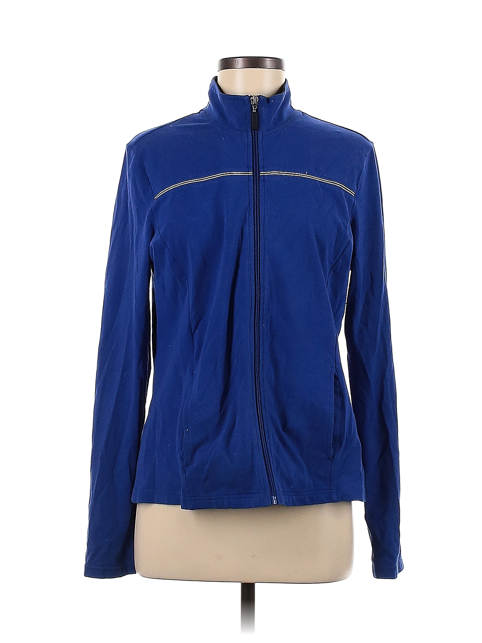 Kim Rogers Blue Track Jacket Size M 75 off thredUP
