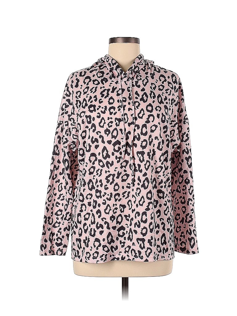 Pre-owned Shein Pullover Hoodie In Pink