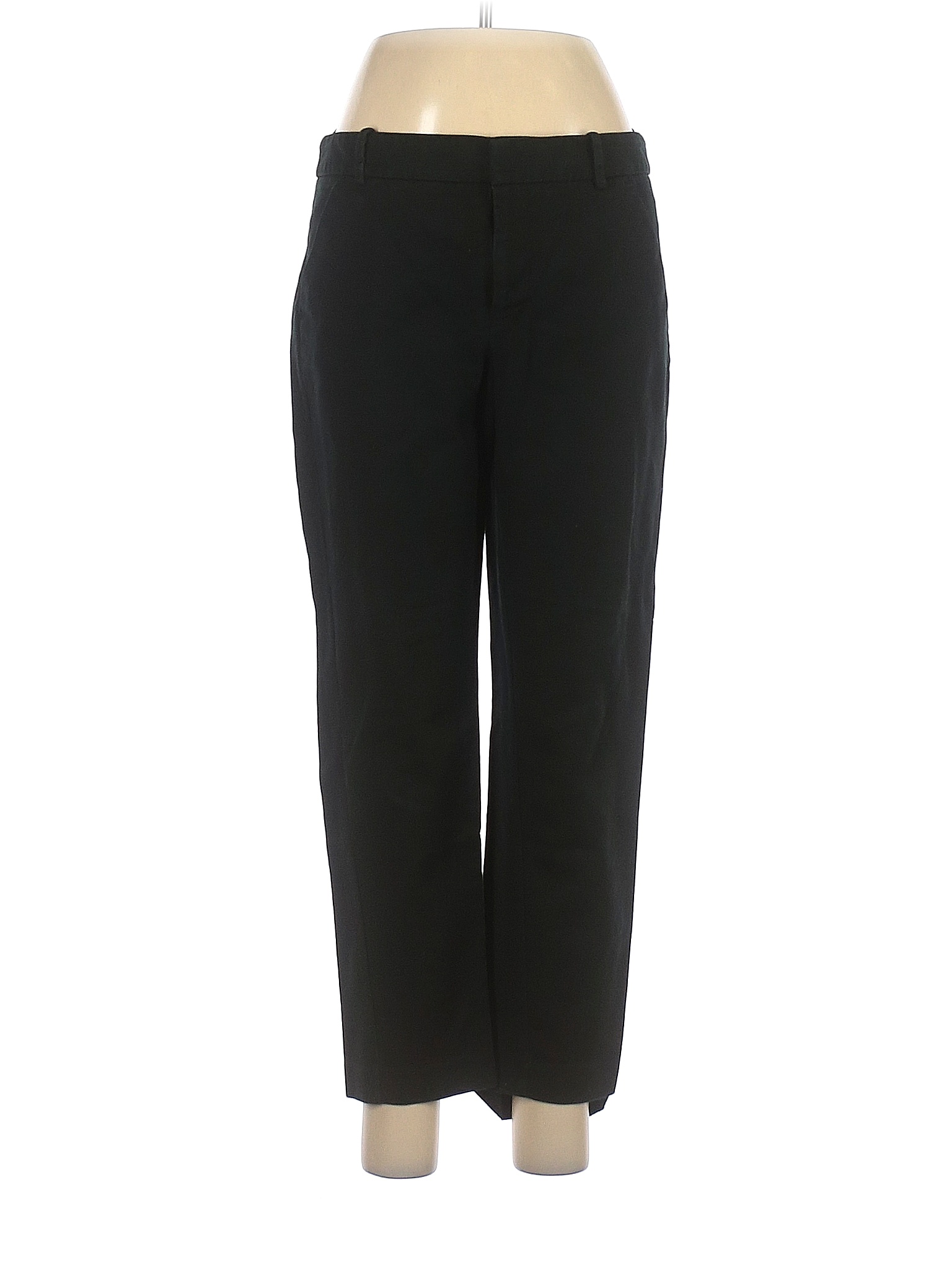 Merona Solid Black Dress Pants Size 8 - 75% off | thredUP