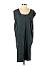 Assorted Brands Solid Gray Casual Dress Size XS - photo 1