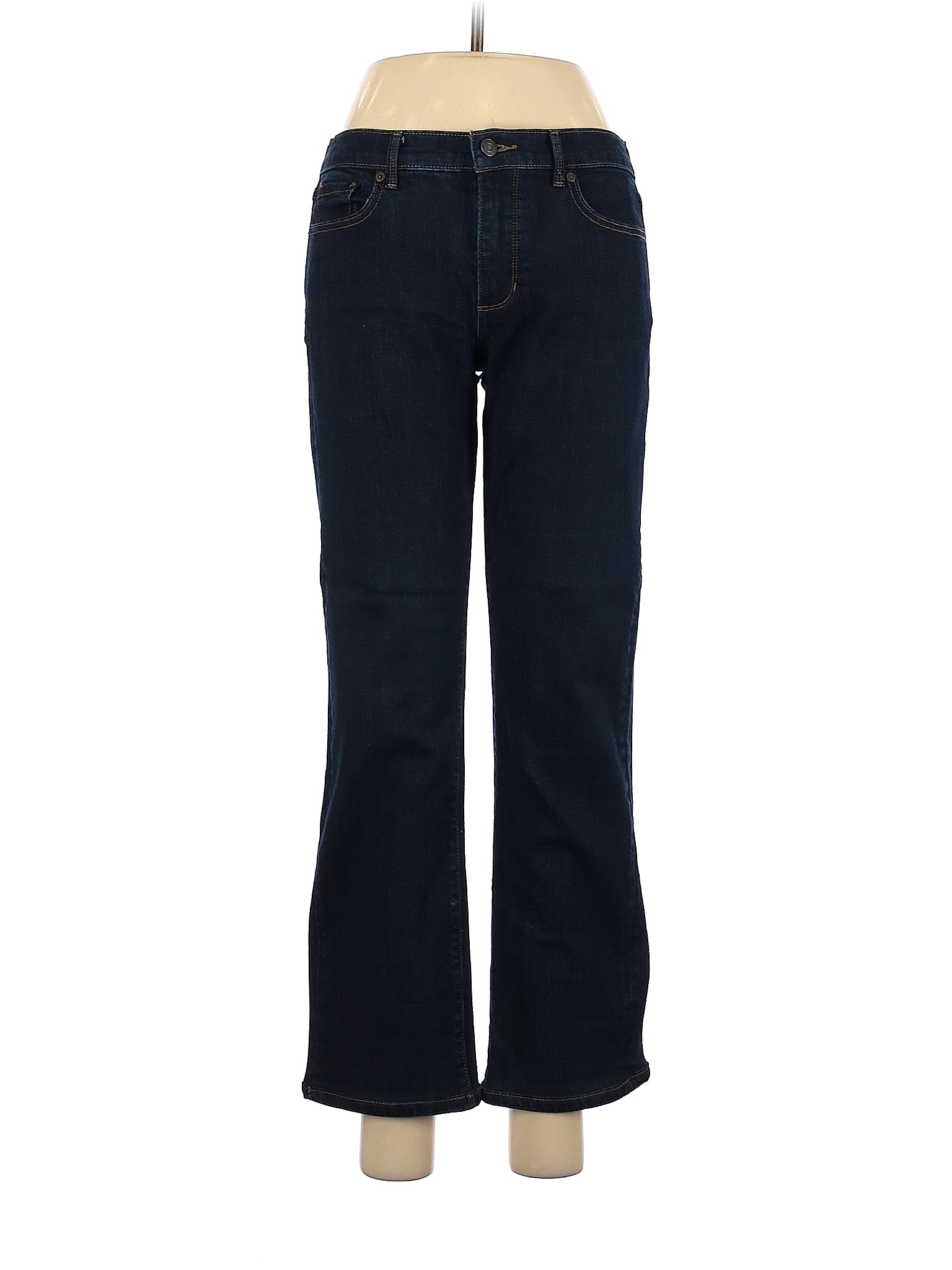 Banana Republic Solid Blue Jeans 29 Waist 81 off thredUP