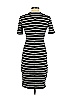 H&M Stripes Black Casual Dress Size S - photo 2