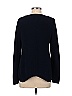 525 America 100% Cotton Solid Black Blue Pullover Sweater Size S - photo 2