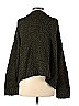 Double Zero 100% Polyester Green Cardigan Size S - photo 2