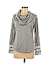 Misslook Marled Gray Long Sleeve Top Size M - photo 1