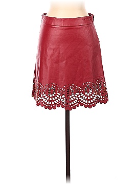 Ekklesia Faux Leather Skirt (view 1)