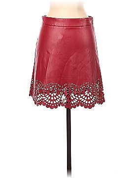 Ekklesia Faux Leather Skirt (view 2)